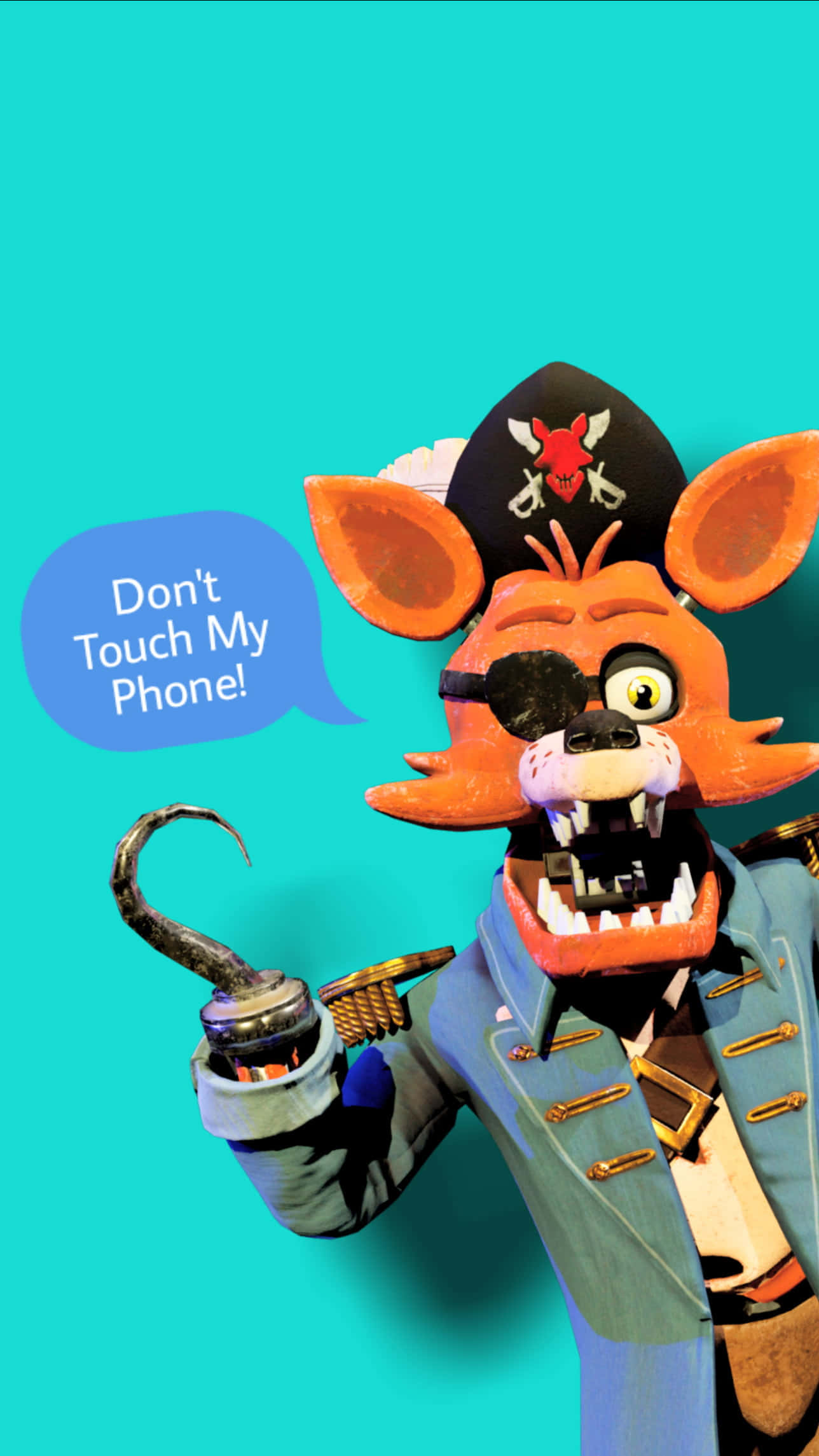 Foxy, pirate fox, hook hand, Full HD Phone Wallpaper