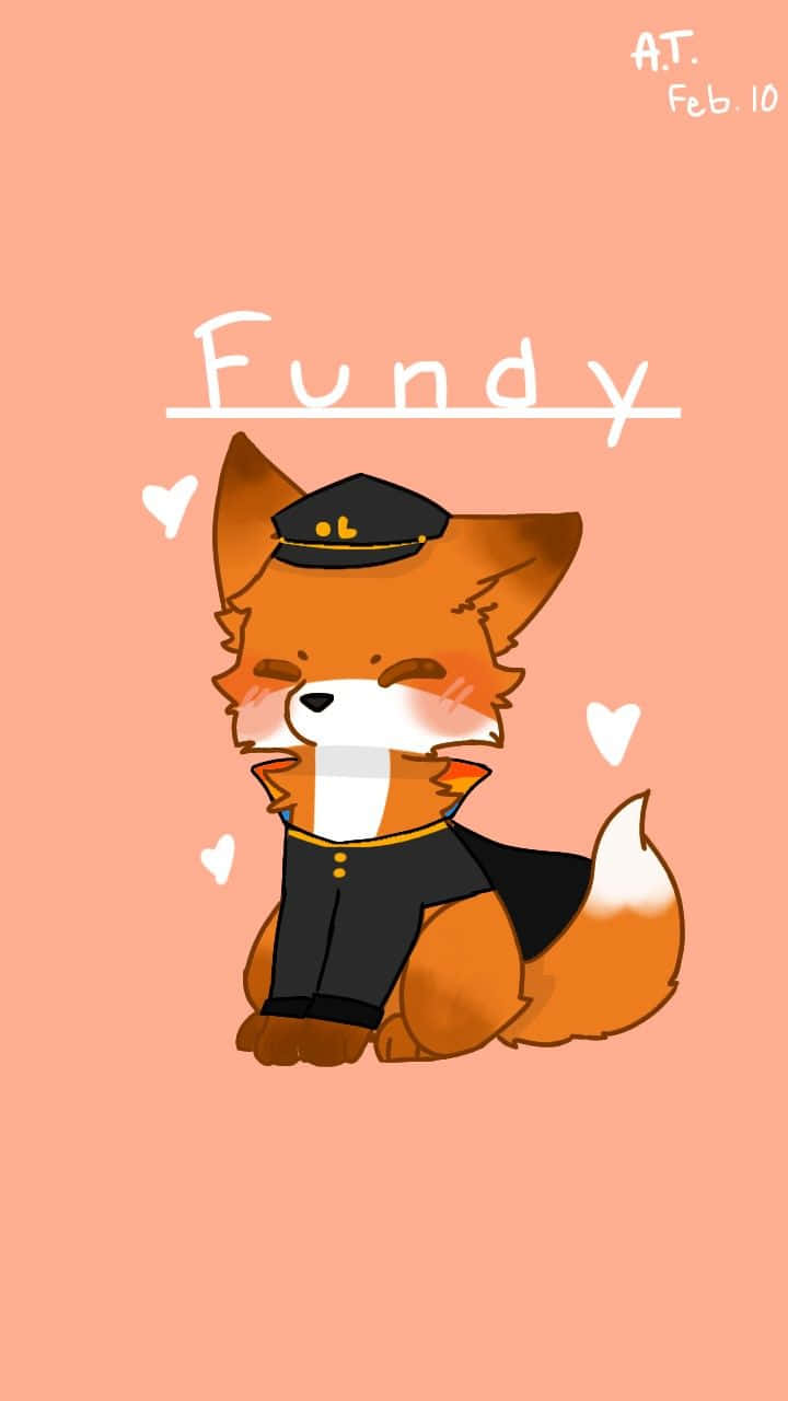 fundy, cartoon fox, pilot uniform, HD Phone Wallpaper