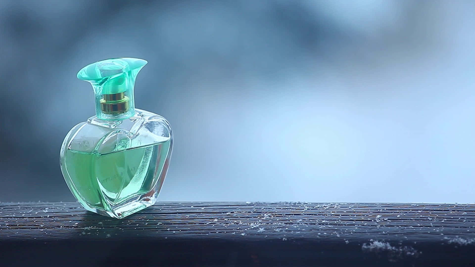 fragrance, glass perfume bottle, green liquid, Full HD Desktop Wallpaper