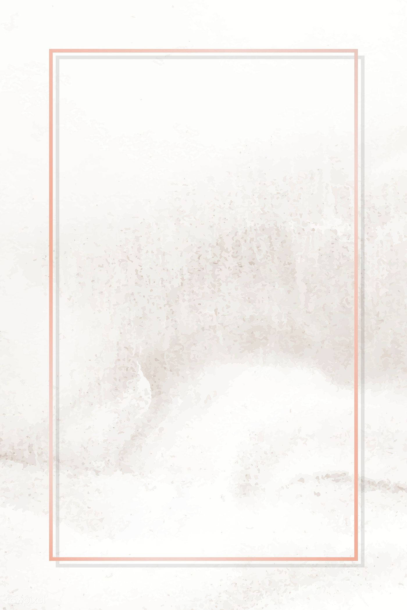 Frame, rose gold, marble, Full HD Phone Wallpaper
