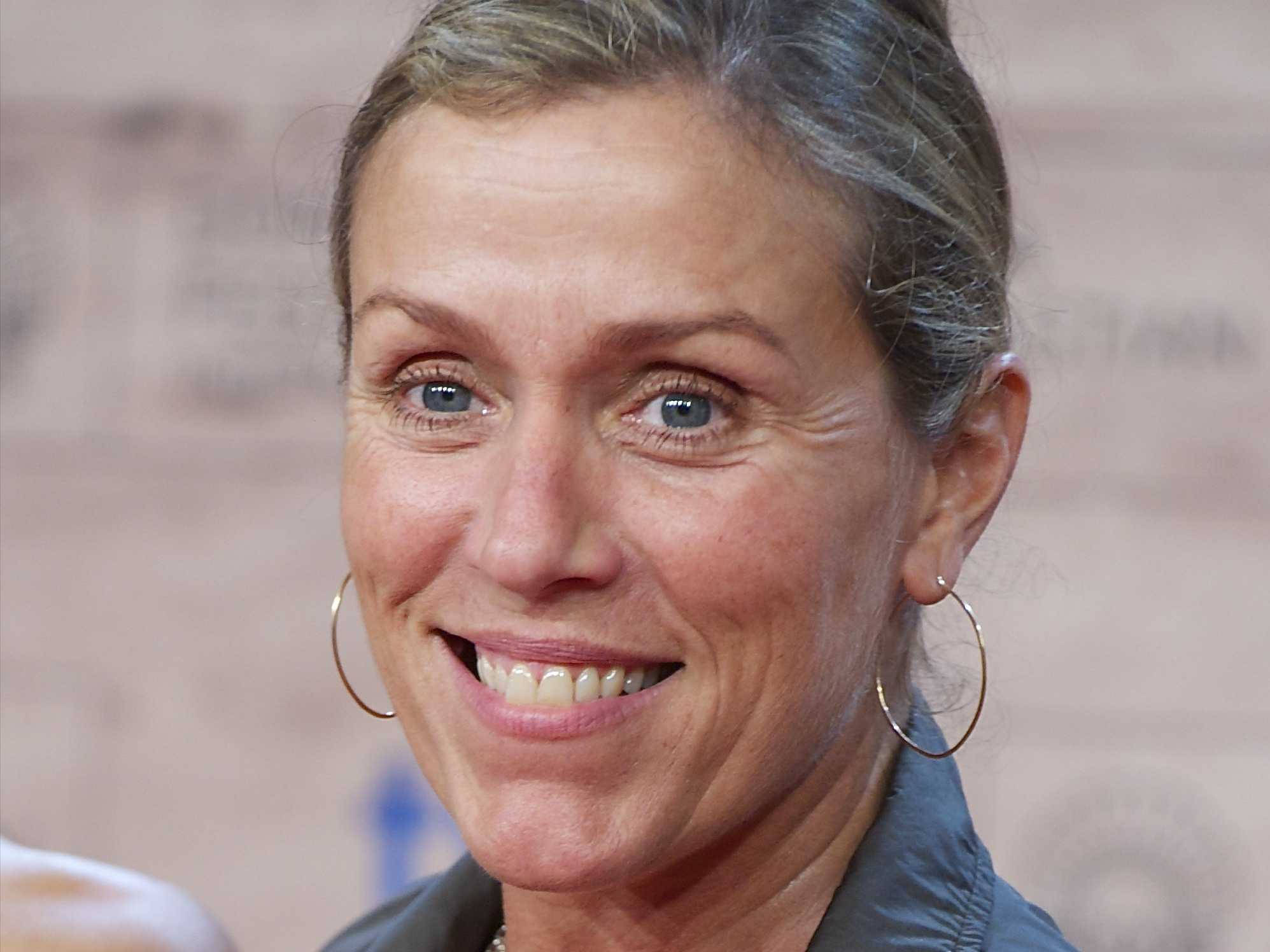 Frances McDormand, 59th San Sebastian Film Festival, gray-streaked hair, Full HD Desktop Wallpaper