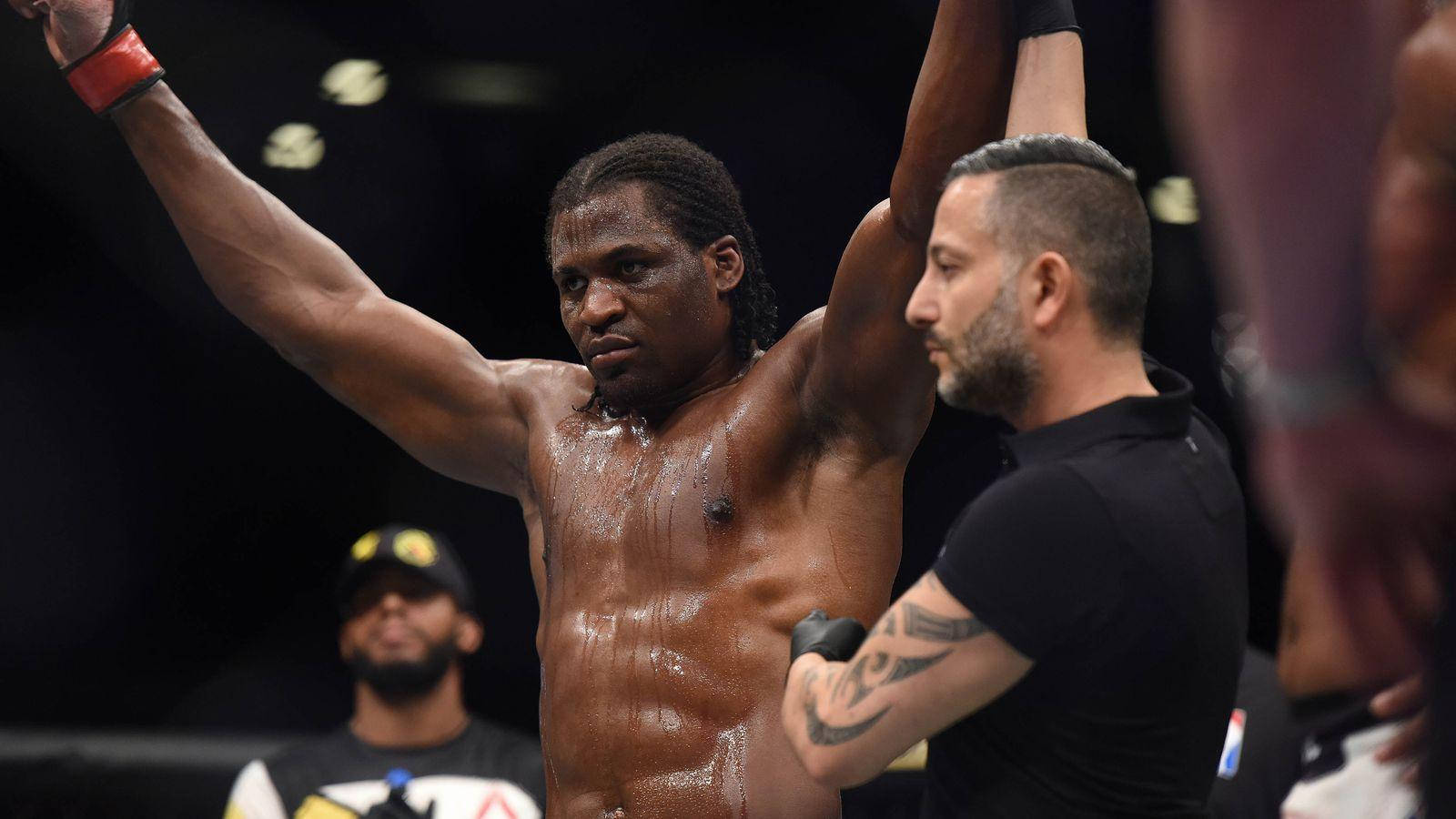 Francis Ngannou, mixed martial artist, referee, HD Desktop Wallpaper
