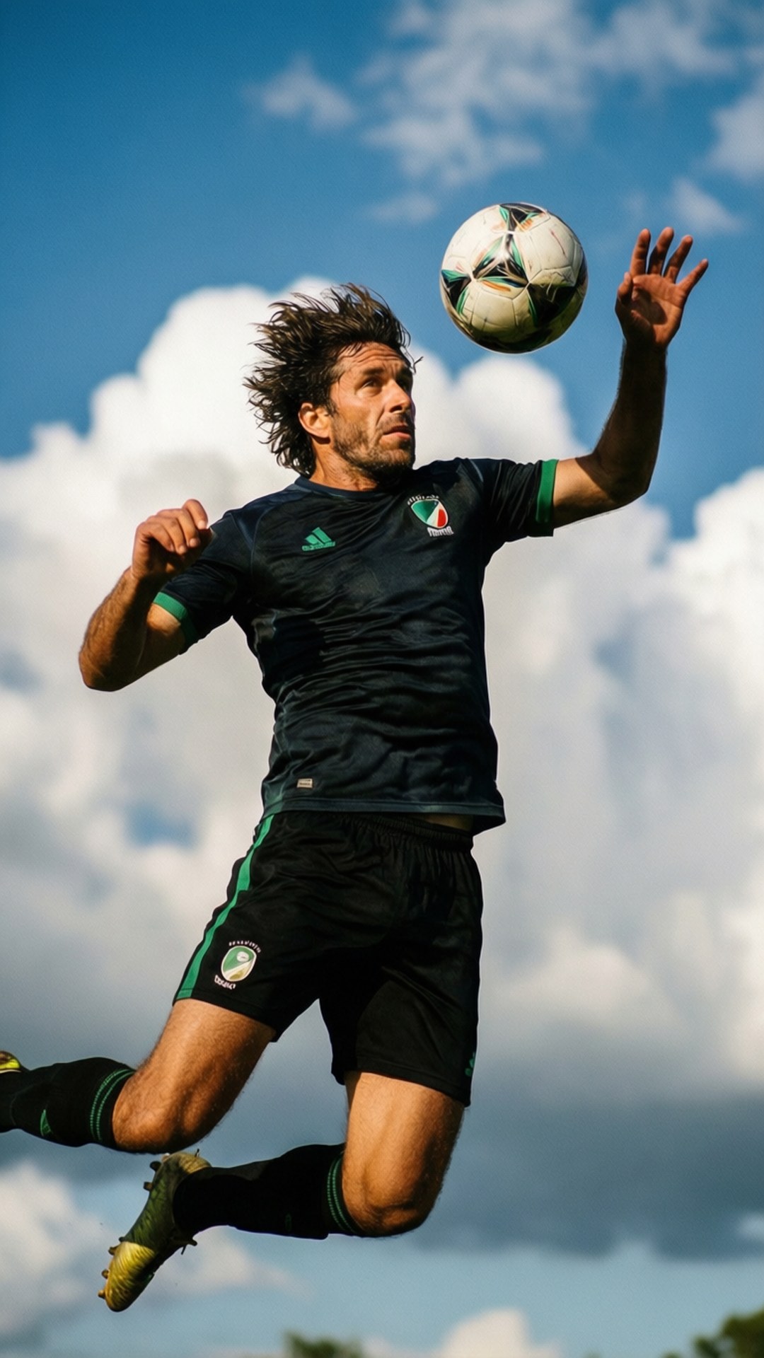 Franco Jara, header, bright sky, Full HD Phone Wallpaper