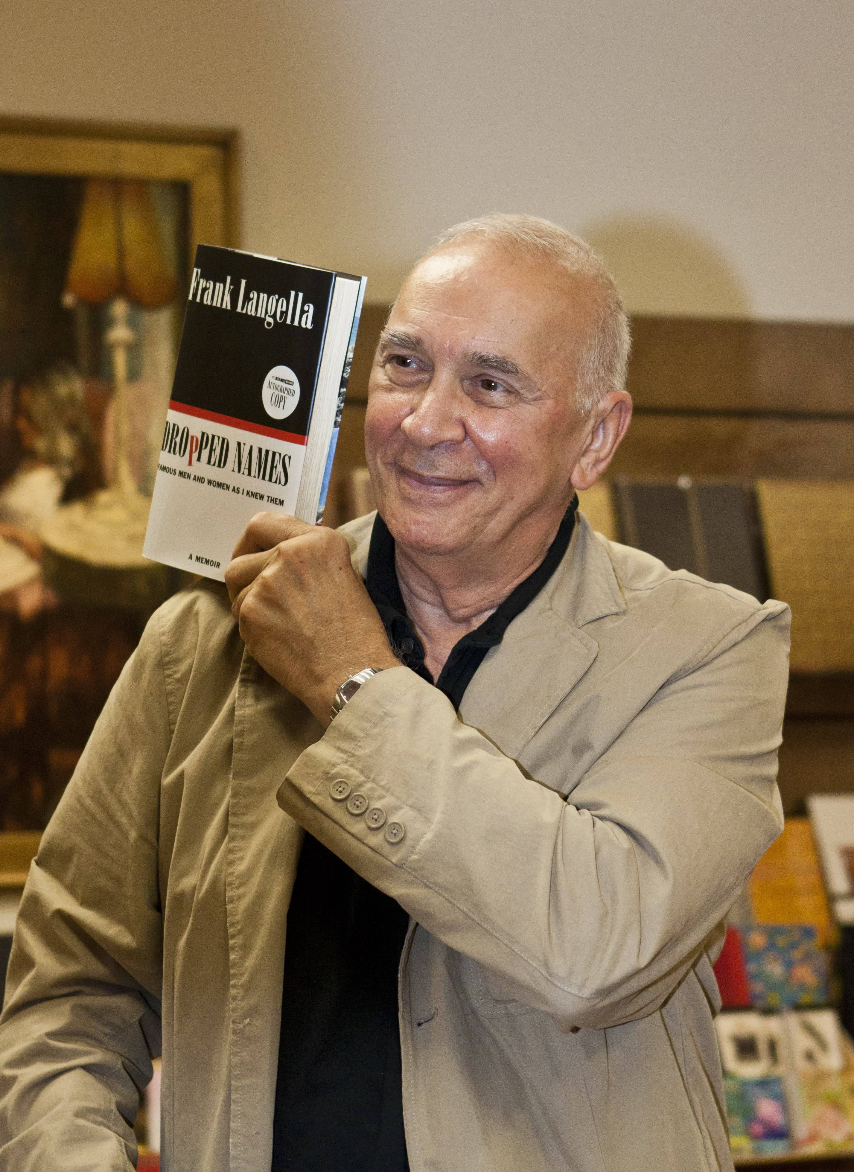 Frank Langella, Dropped Names, bookstore, 4K Phone Wallpaper