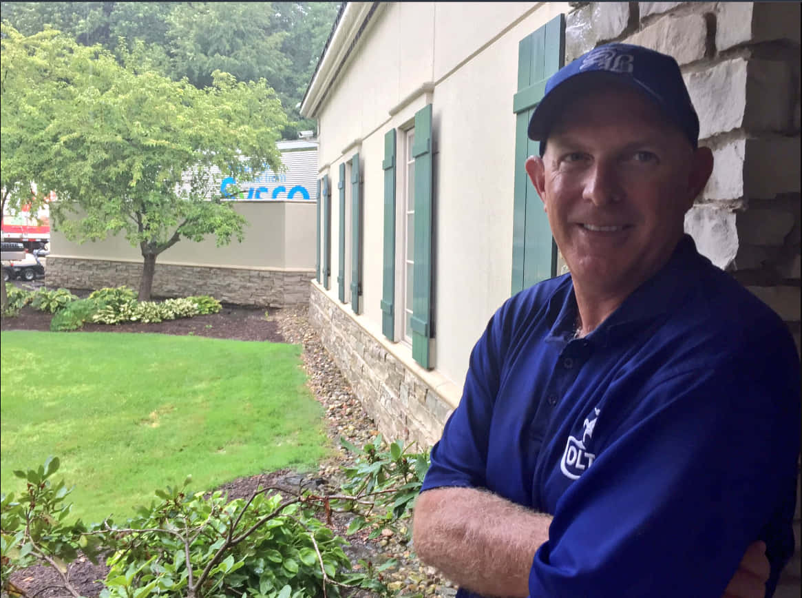 Frank Lickliter II, blue polo, cap, SD Desktop Wallpaper
