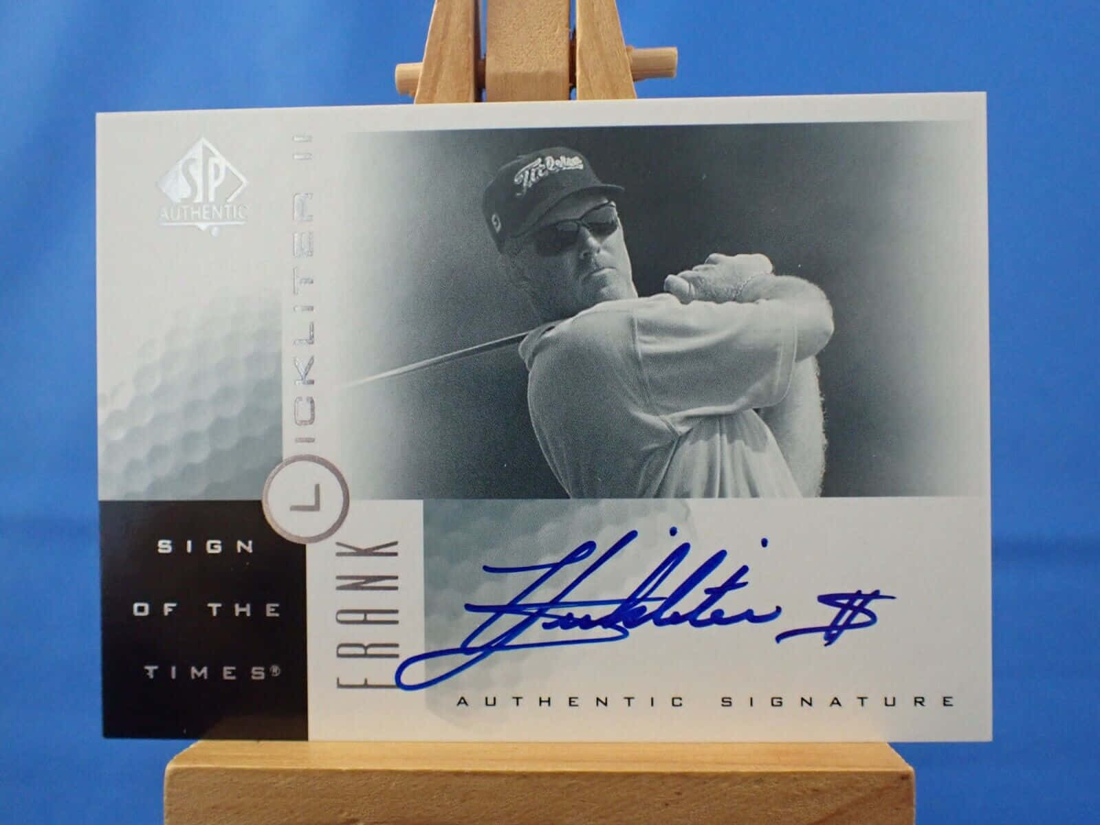 Frank Lickliter II, black and white, signed golf trading card, HD Desktop Wallpaper