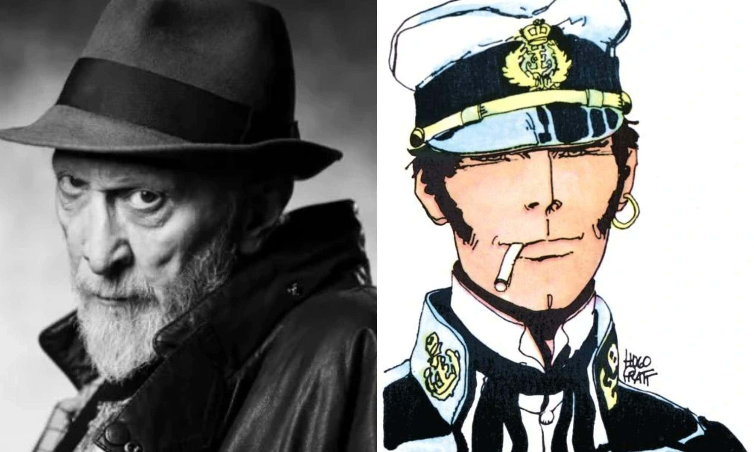 Frank Miller, bearded man, fedora, Full HD Desktop Wallpaper