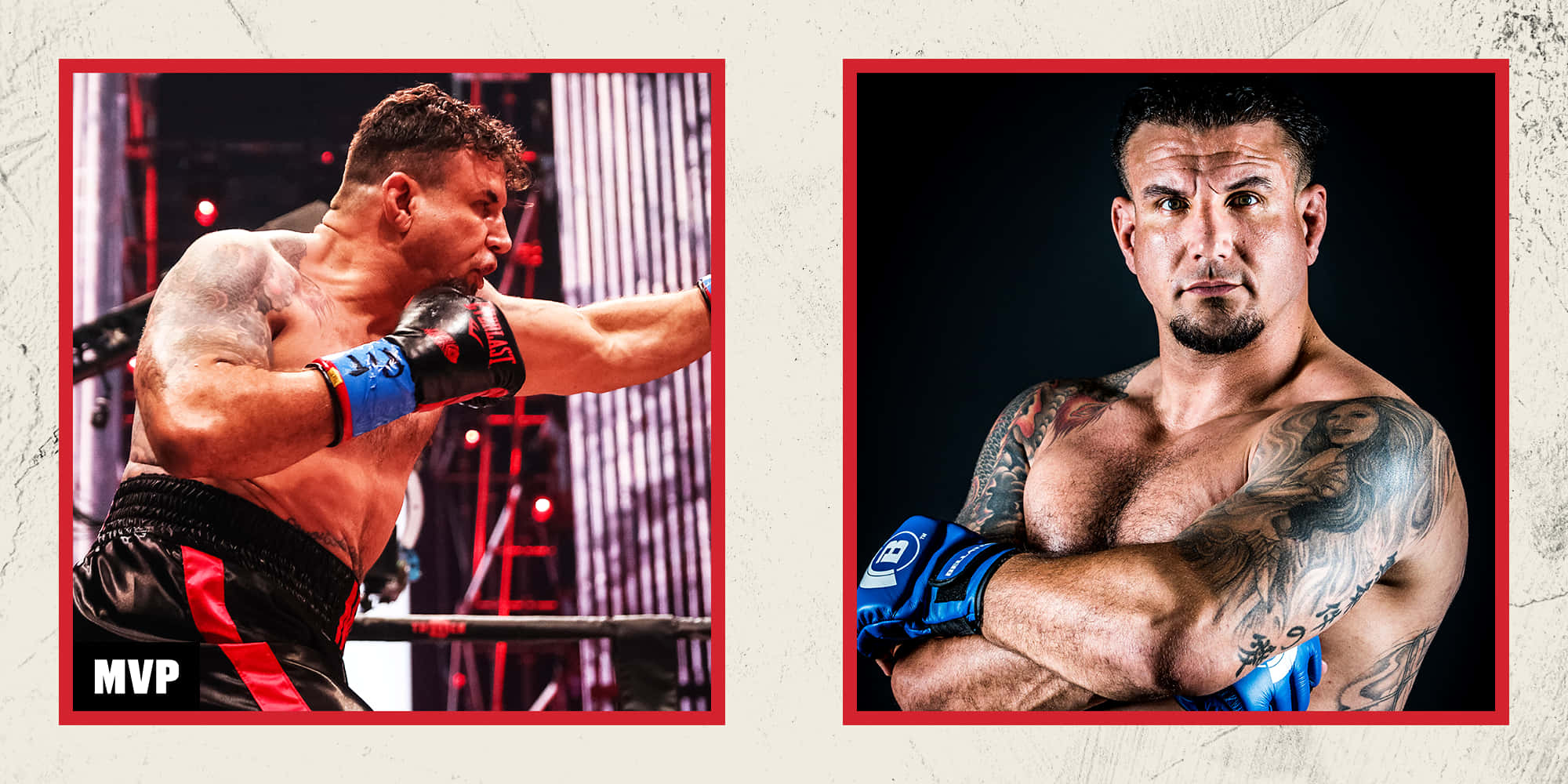 Frank Mir, boxing gloves, ring, Full HD Desktop Wallpaper