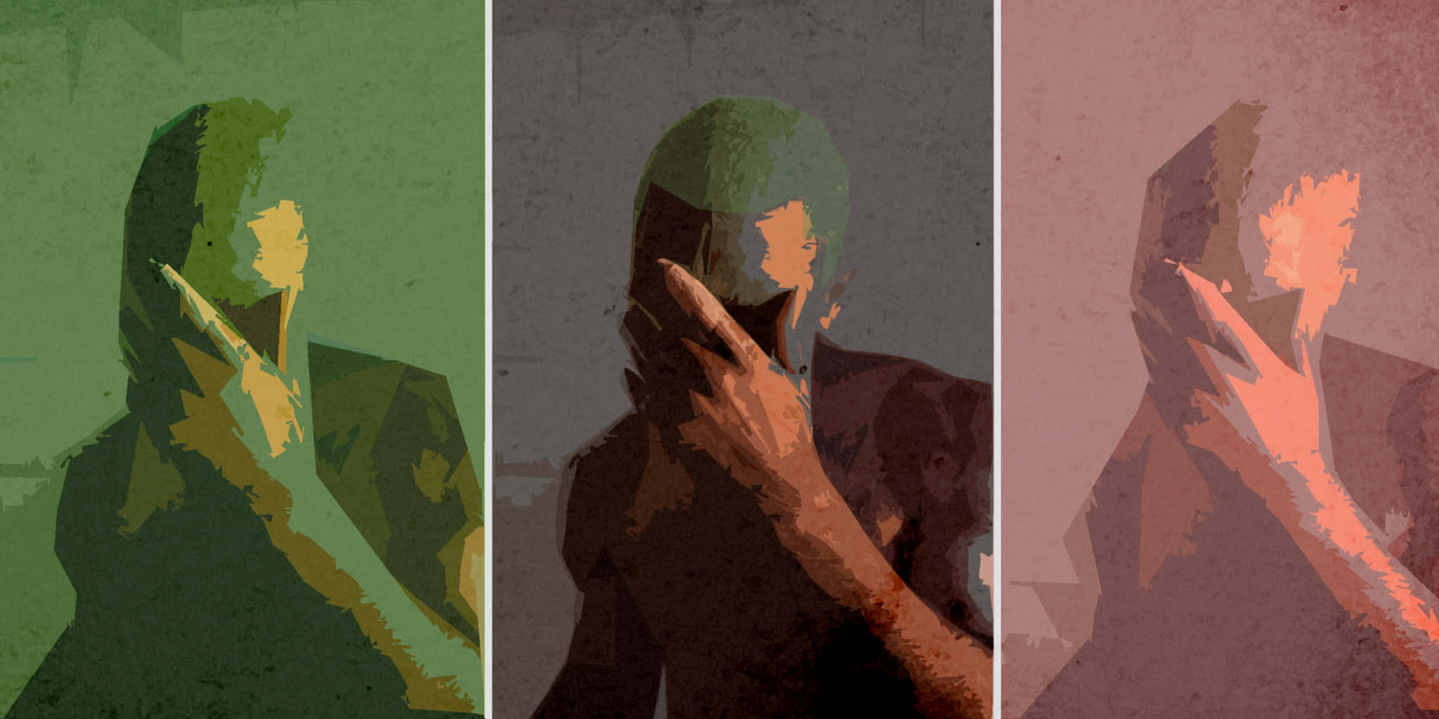 Frank Ocean Blonde, green, brown, Full HD Desktop Wallpaper