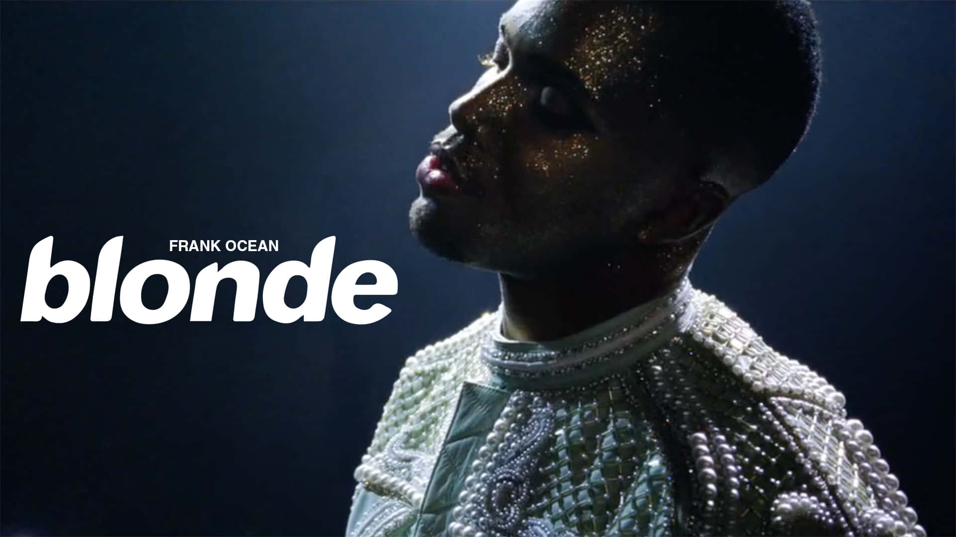 Frank Ocean, blonde, glittering pearl-embellished outfit, Full HD Desktop Wallpaper