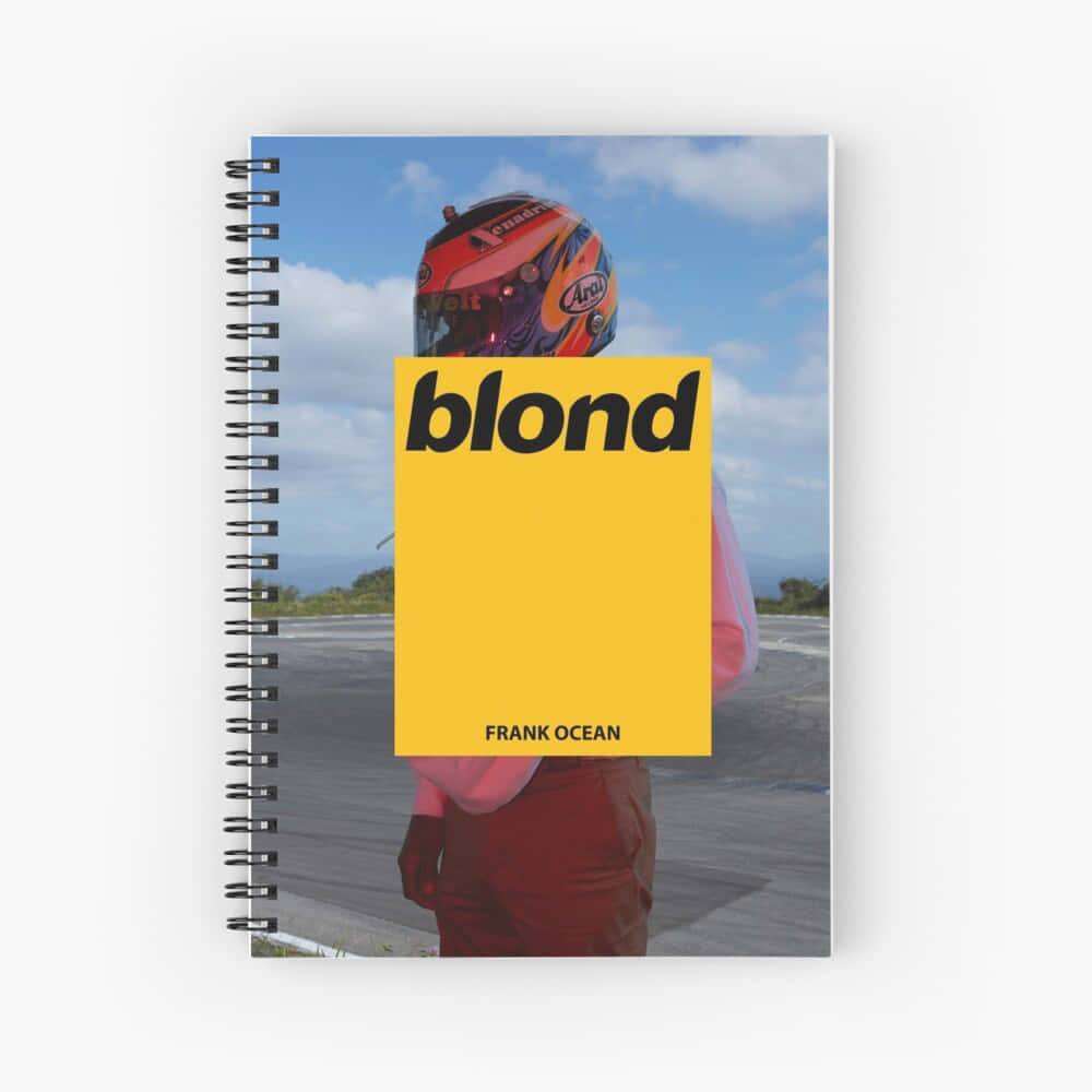 Frank Ocean, blond, colorful racing helmet, SD Desktop Wallpaper