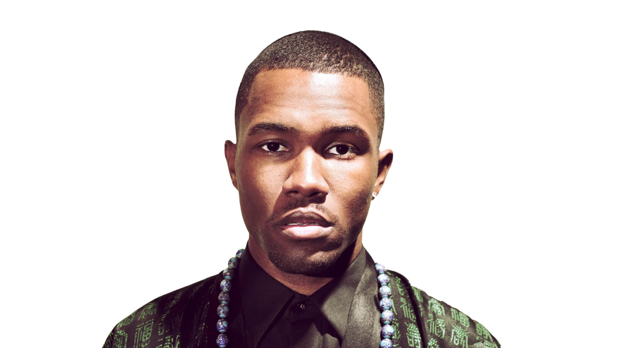 Frank Ocean, laptop, green patterned shirt, Full HD Desktop Wallpaper