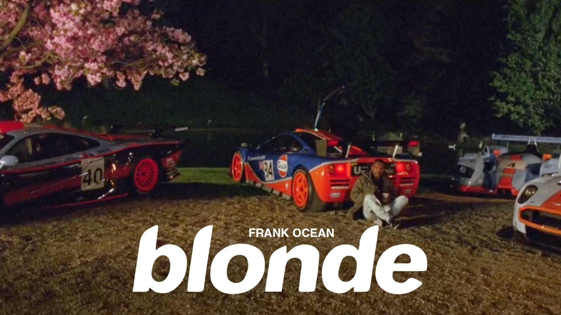 Frank Ocean, Blonde, race cars, Full HD Desktop Wallpaper