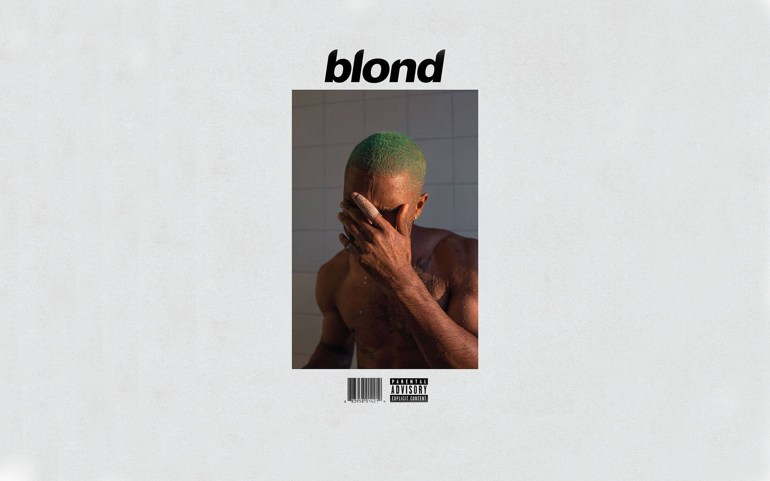 Frank Ocean, green hair, shirtless, 2K Desktop Wallpaper
