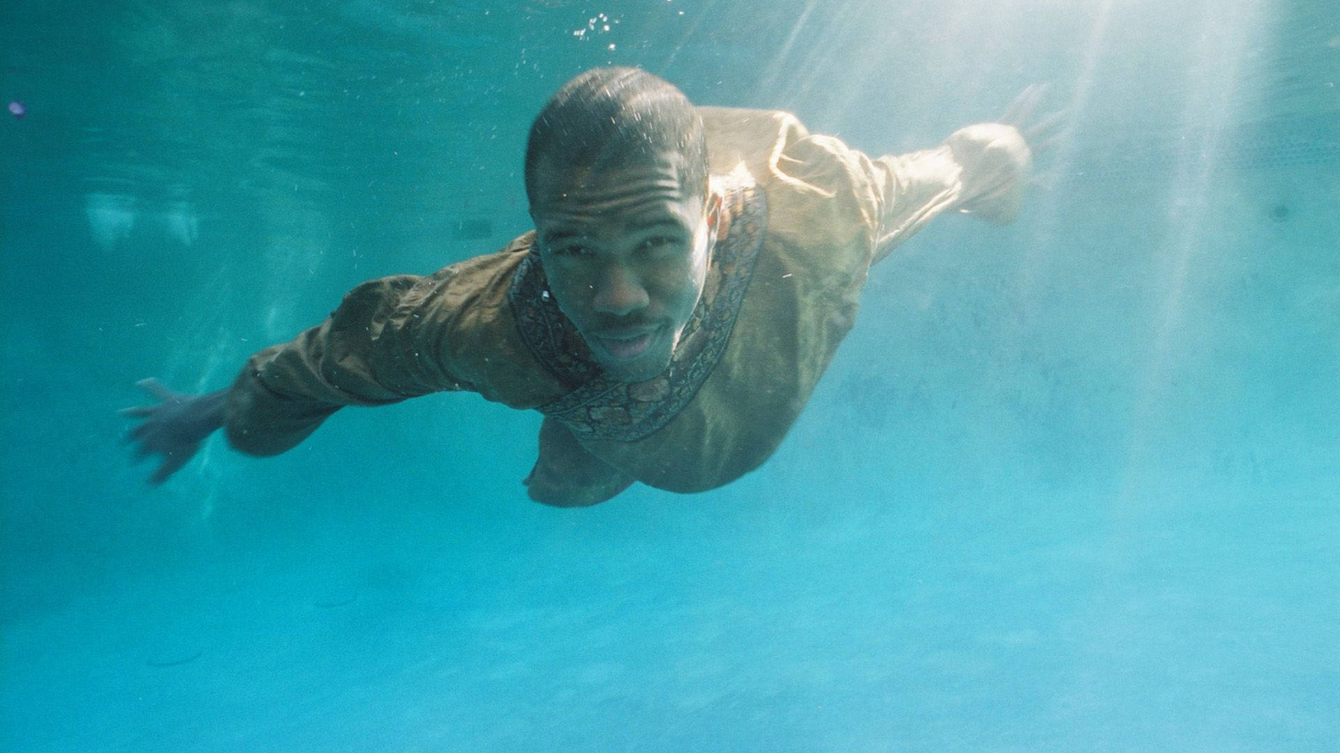 Frank Ocean, pool, sunlight, Full HD Desktop Wallpaper
