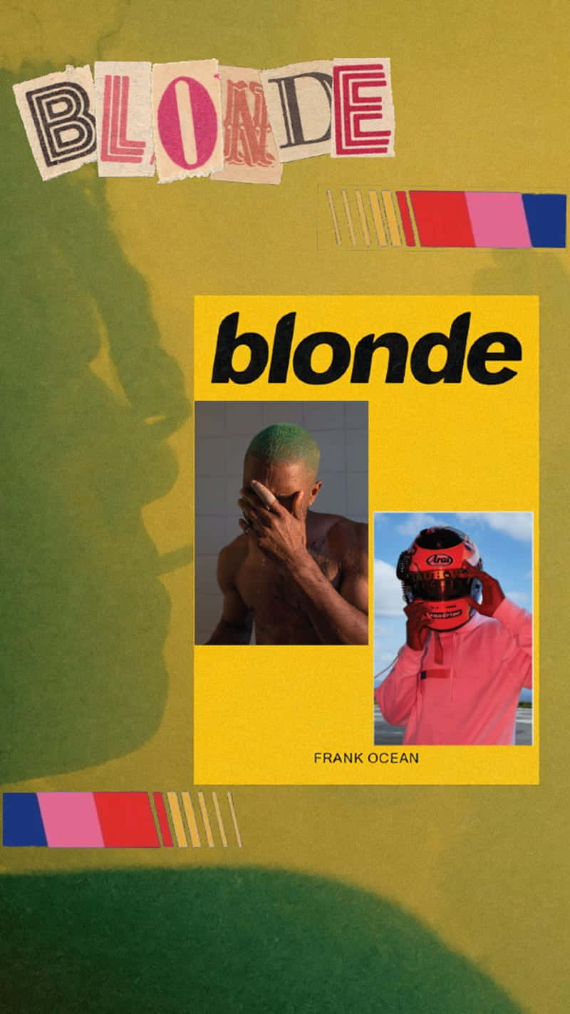Frank Ocean, Blonde, green hair, HD Phone Wallpaper