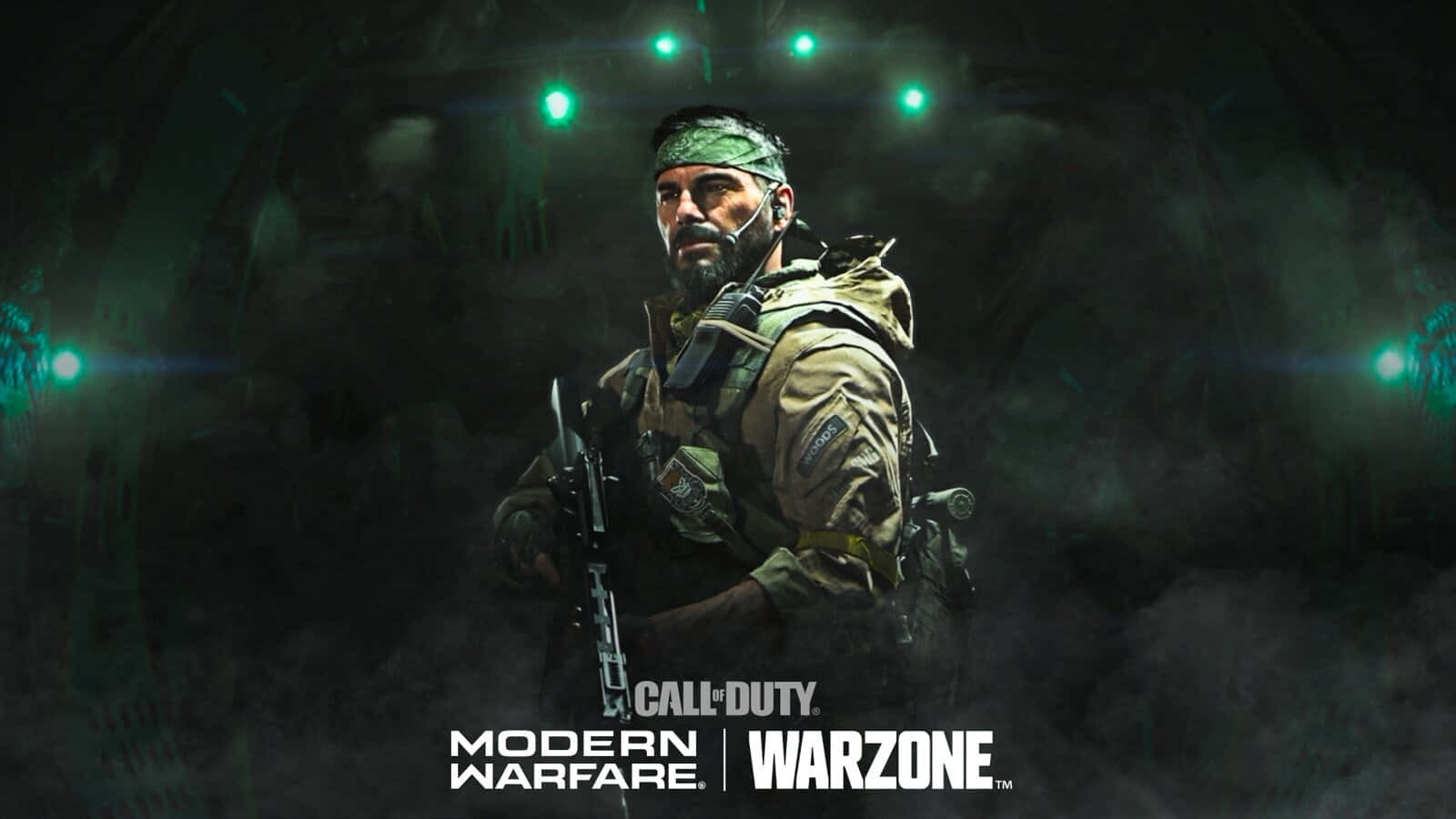 Frank Woods, tactical gear, smoky dimly lit environment, HD Desktop Wallpaper
