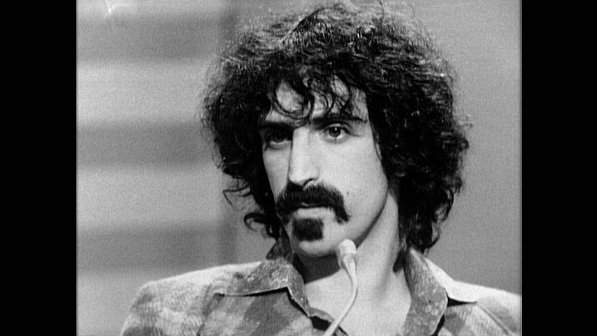 Frank Zappa, 60s, black and white, Full HD Desktop Wallpaper