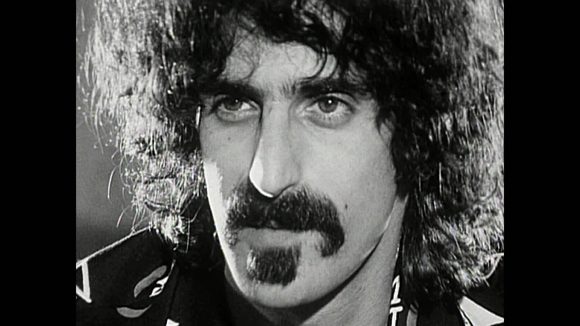 Frank Zappa, mustache, long curly hair, Full HD Desktop Wallpaper