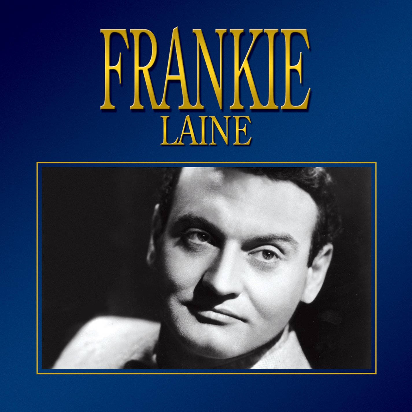 Frankie Laine, golden text, deep blue background, HD Desktop Wallpaper