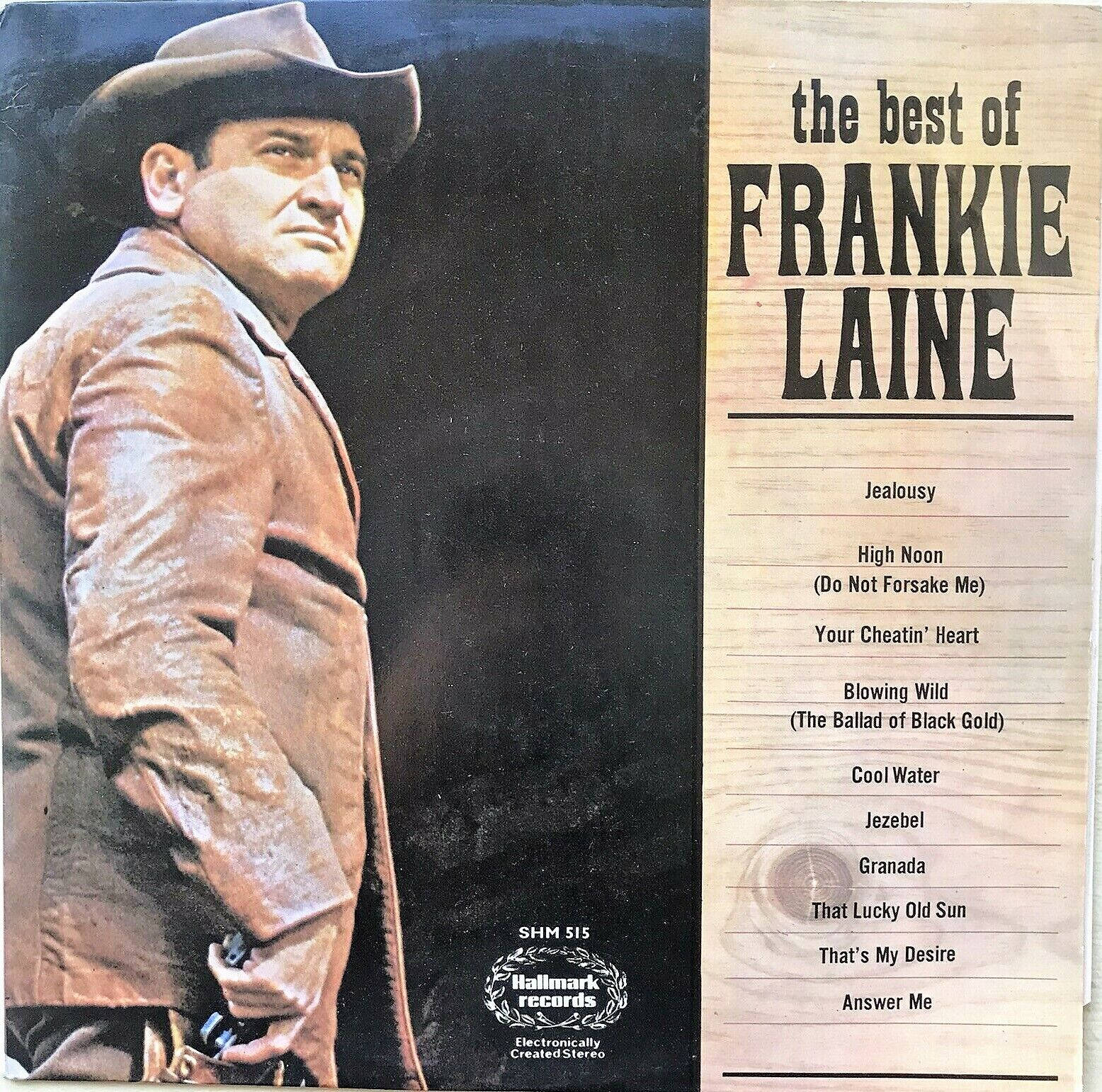 Frankie Laine, cowboy hat, coat, HD Desktop Wallpaper