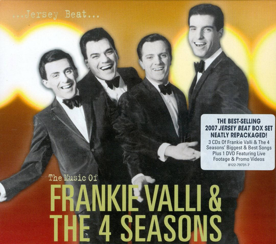 Frankie Valli and The Four Seasons, black tuxedos, bow ties, SD Desktop Wallpaper