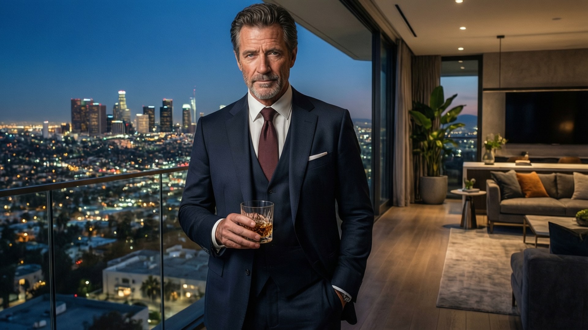 Franklin Saint, penthouse, city view, Full HD Desktop Wallpaper