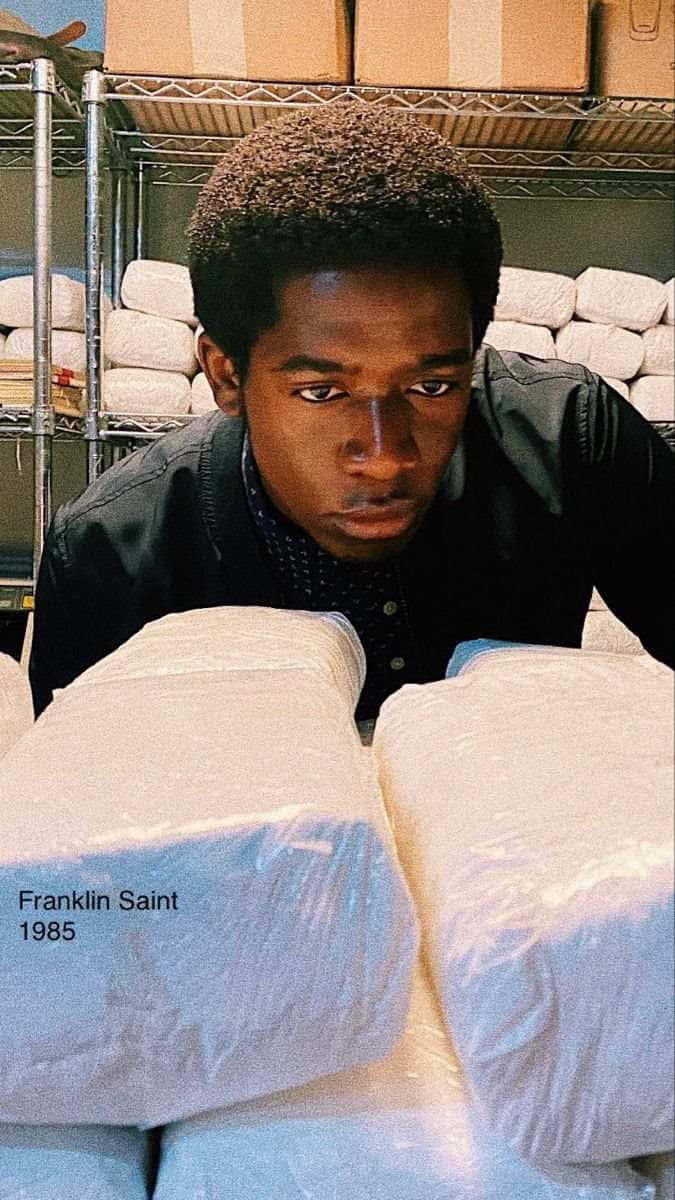 Franklin Saint, 1985, warehouse, SD Phone Wallpaper
