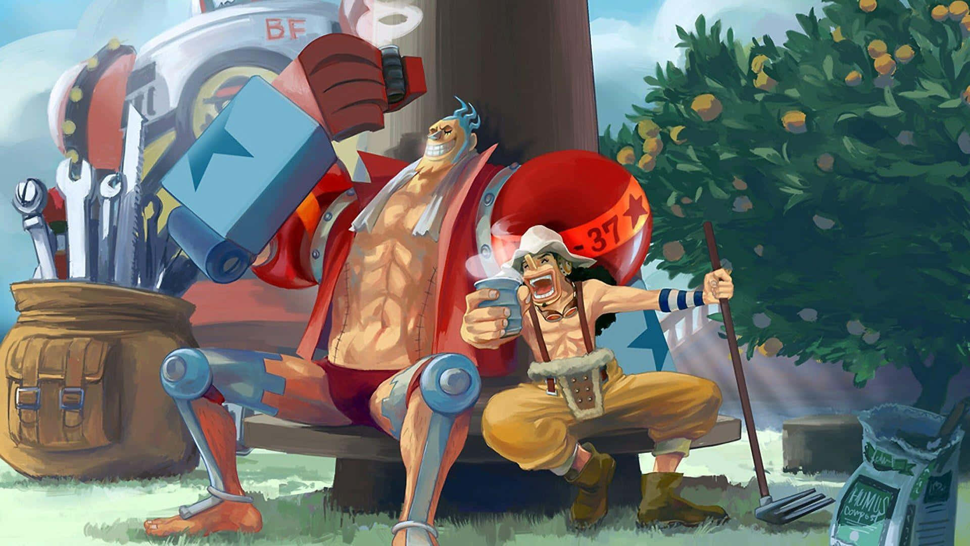 Franky, S.S. Franky, mechanical limbs, Full HD Desktop Wallpaper