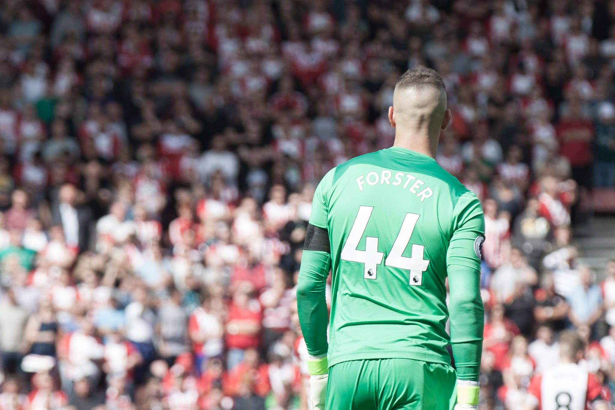 Fraser Forster, green jersey, FORSTER, Full HD Desktop Wallpaper