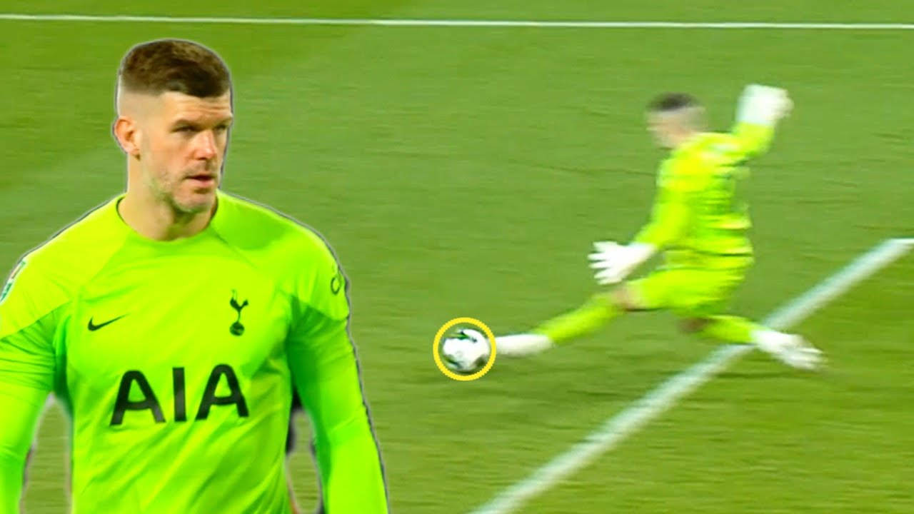 Fraser Forster, neon green, vibrant green pitch, HD Desktop Wallpaper