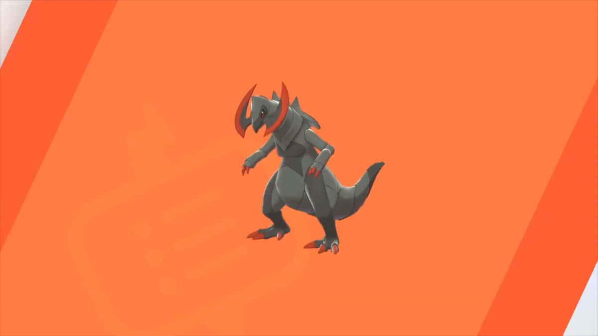 Fraxure, orange background, vibrant orange gradient, SD Desktop Wallpaper