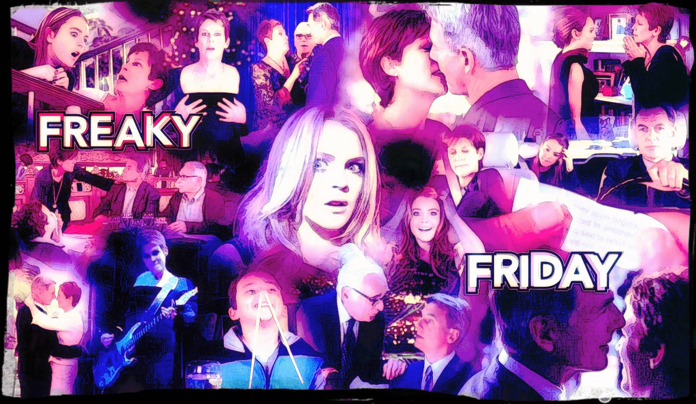 Freaky Friday, vibrant purple, blue, HD Desktop Wallpaper