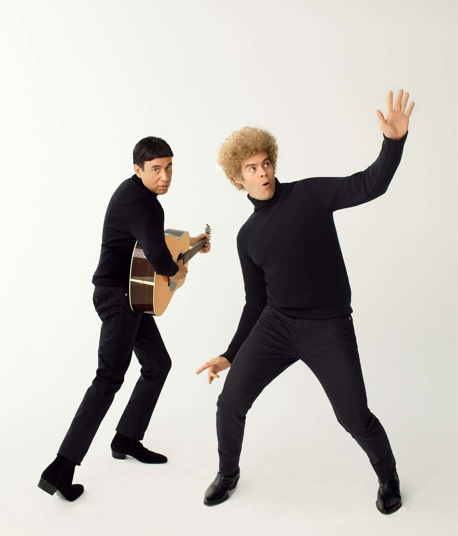 fred armisen, black outfits, guitar, HD Phone Wallpaper