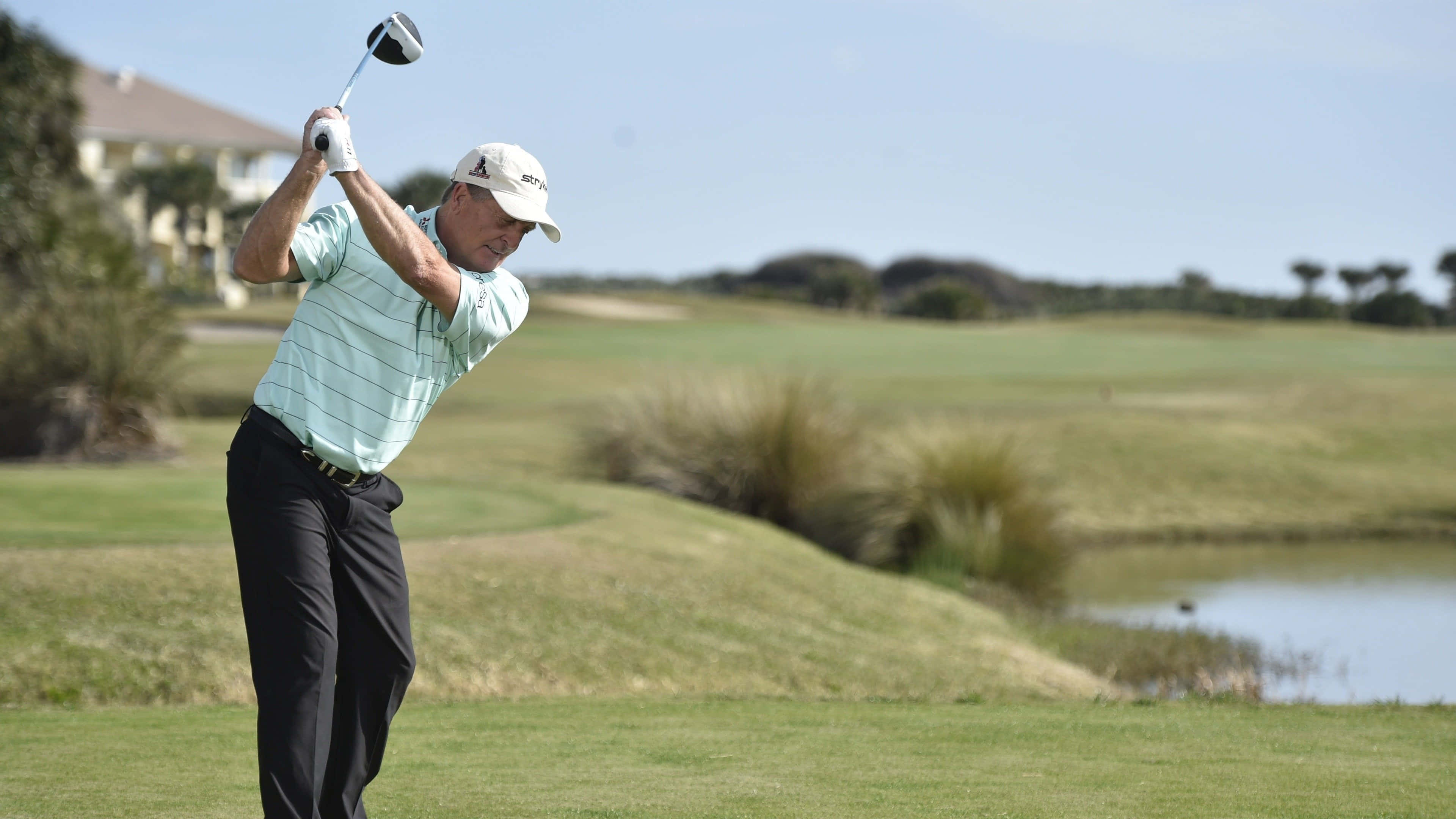 Fred Funk, golfer, sunny day, 4K Desktop Wallpaper