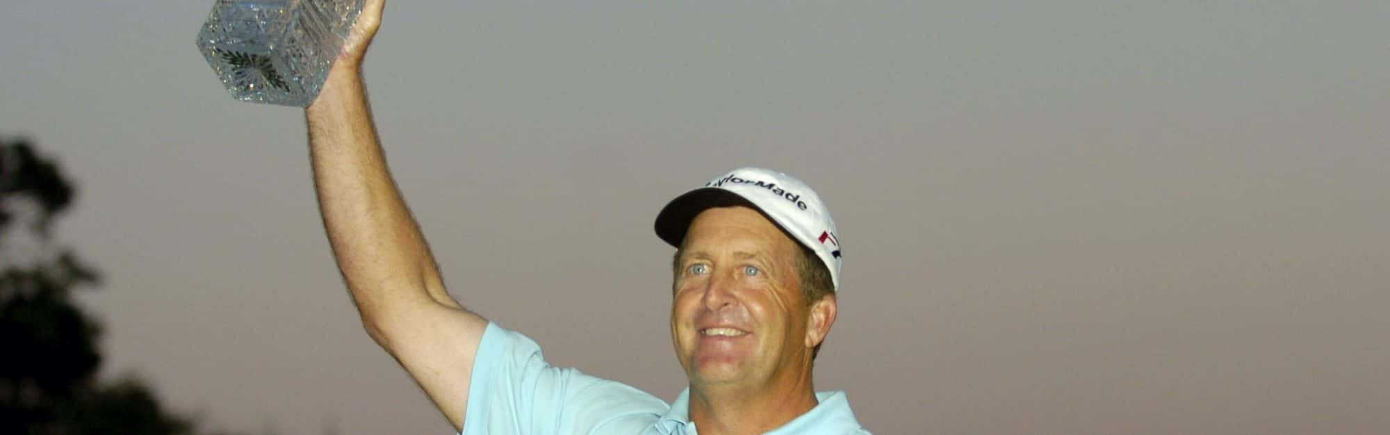 Fred Funk, golf tournament, crystal trophy, Full HD Desktop Wallpaper