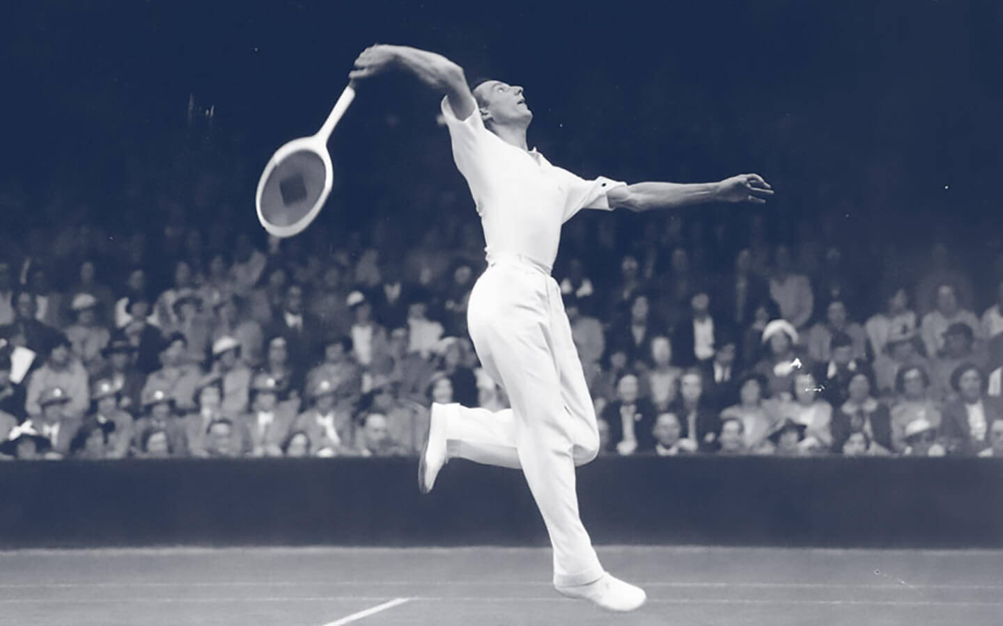 Fred Perry, tennis player, serving, HD Desktop Wallpaper