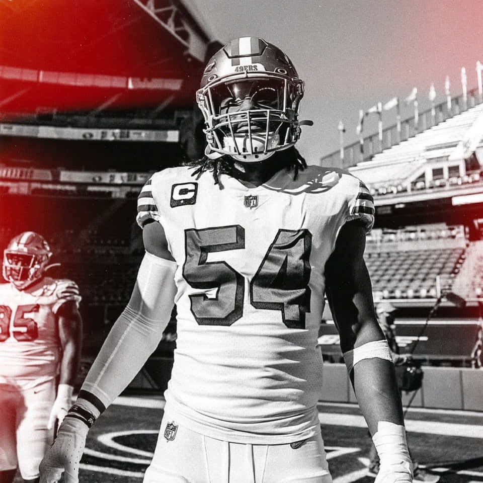 Fred Warner, 49ers, number 54, SD Desktop Wallpaper