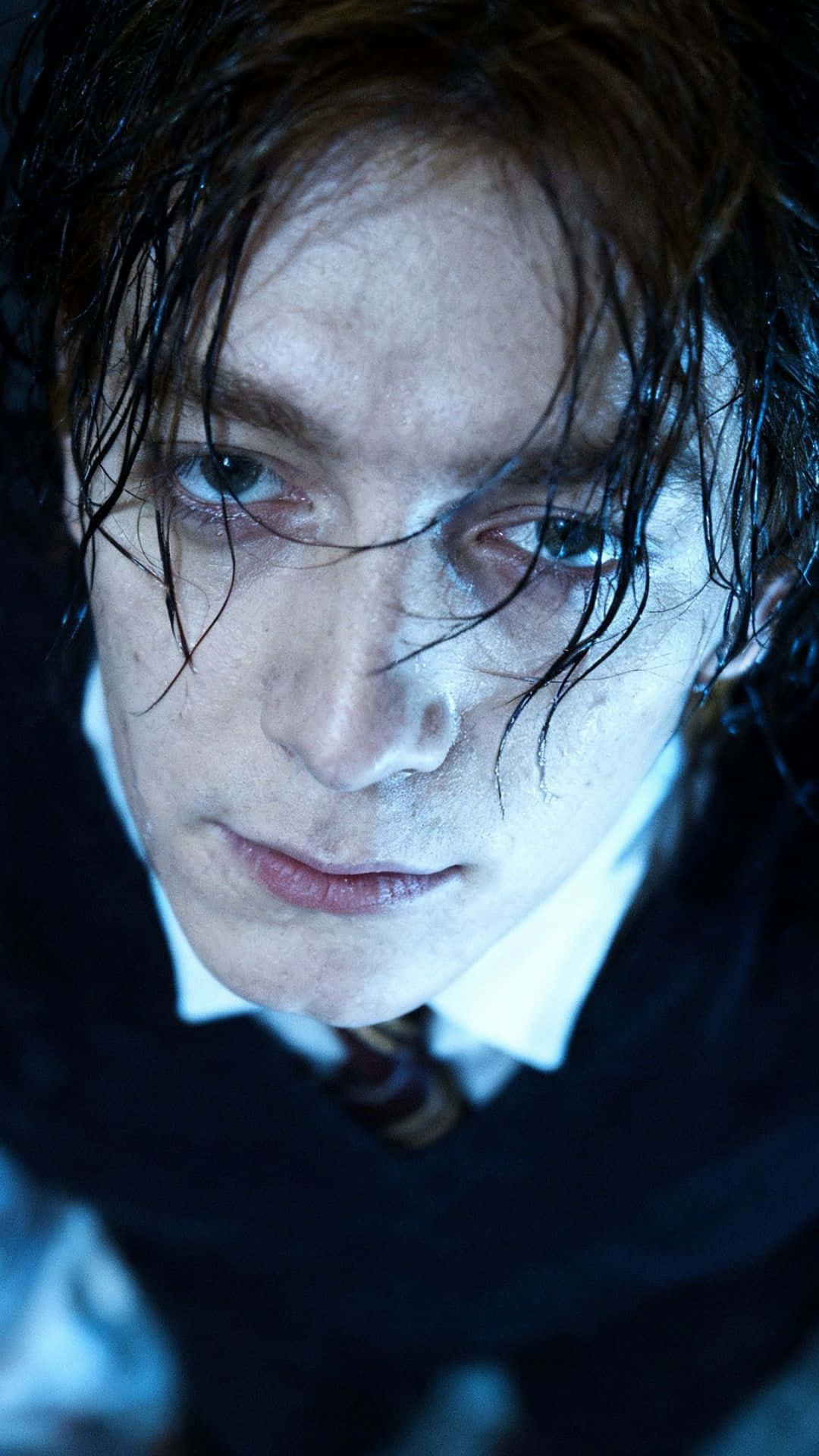 Fred Weasley, dark hair, blue eyes, Full HD Phone Wallpaper