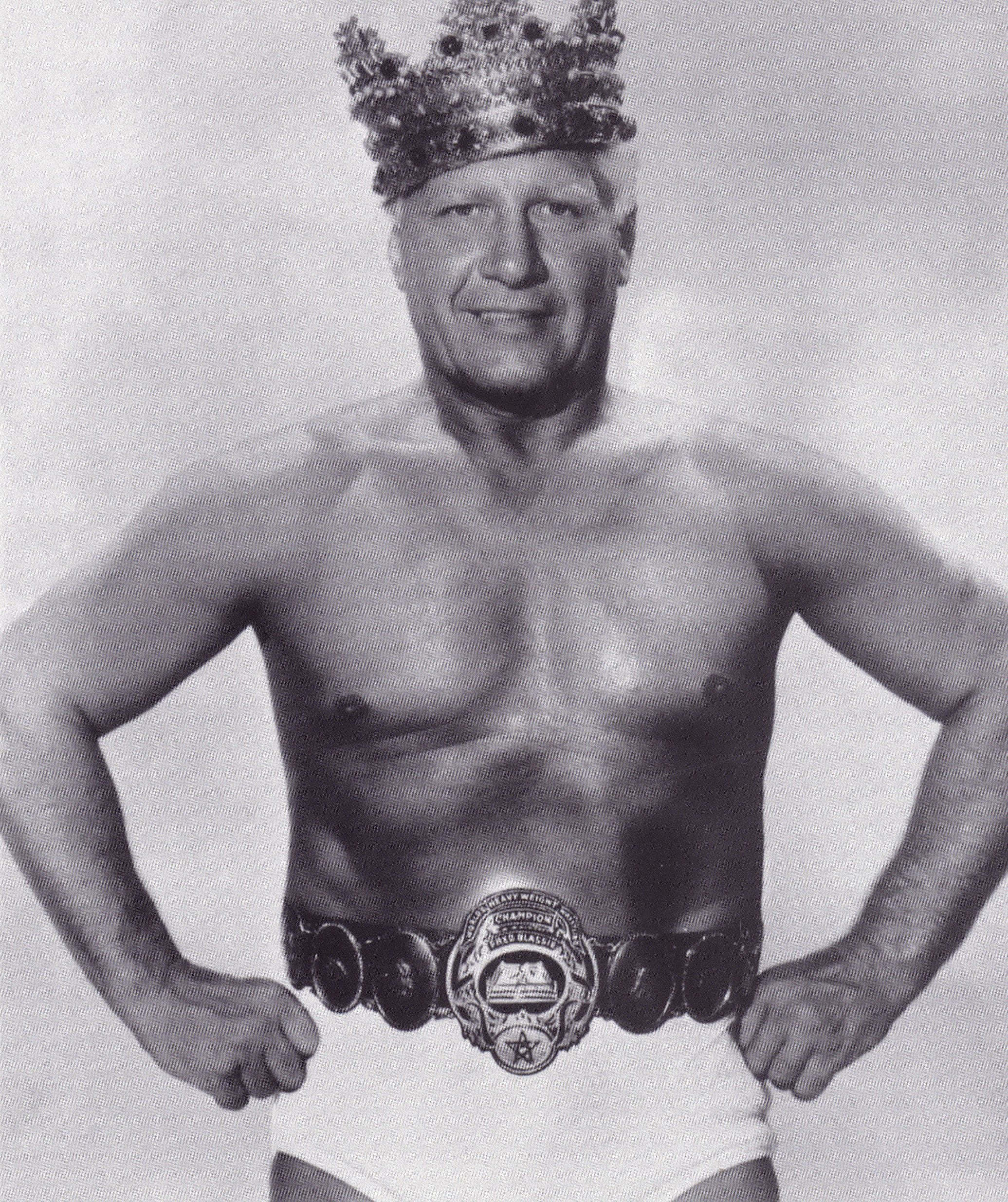 Freddie Blassie, black and white portrait, muscular wrestler, Full HD Phone Wallpaper