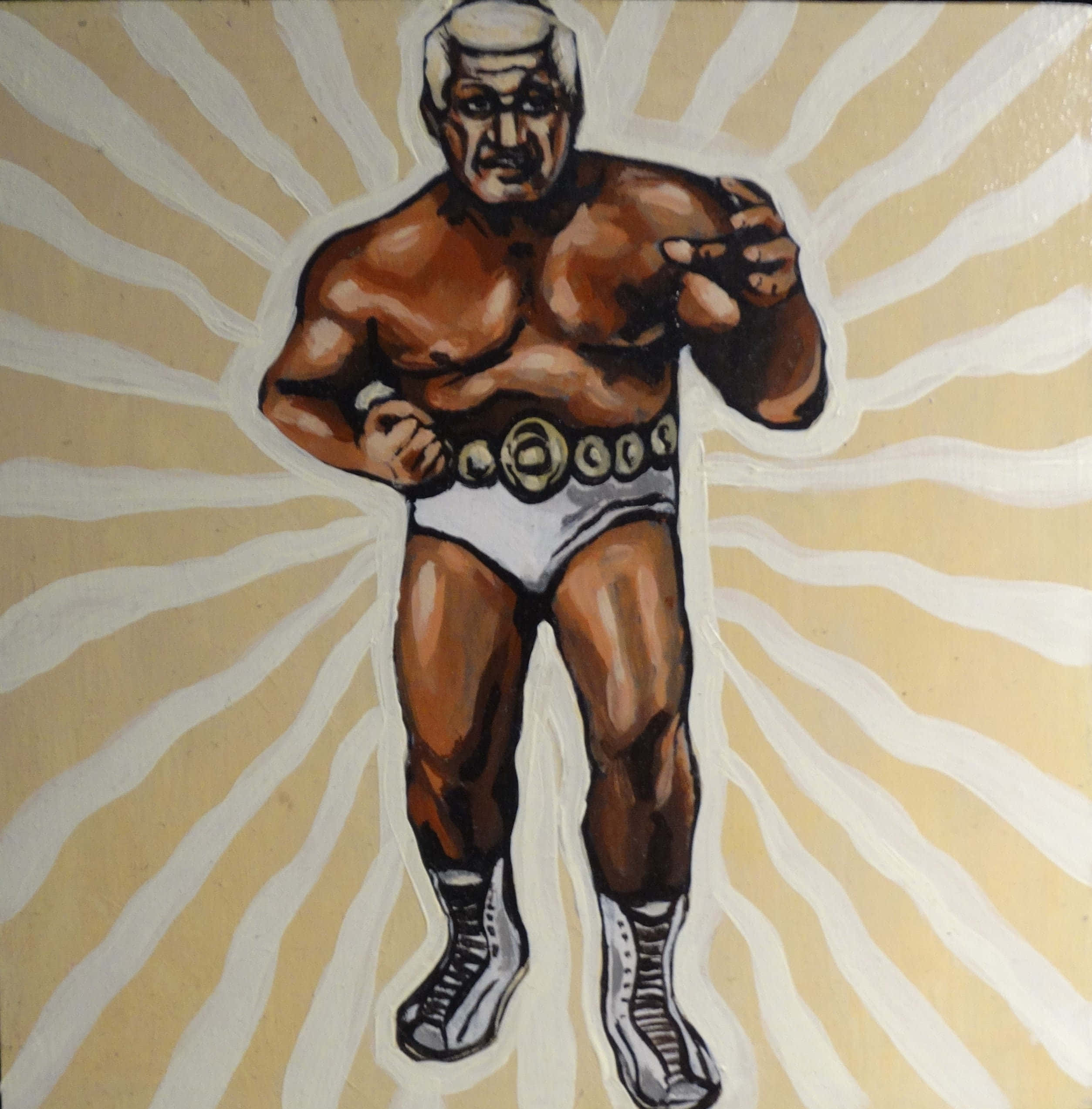 Freddie Blassie, white trunks, boots, Full HD Phone Wallpaper