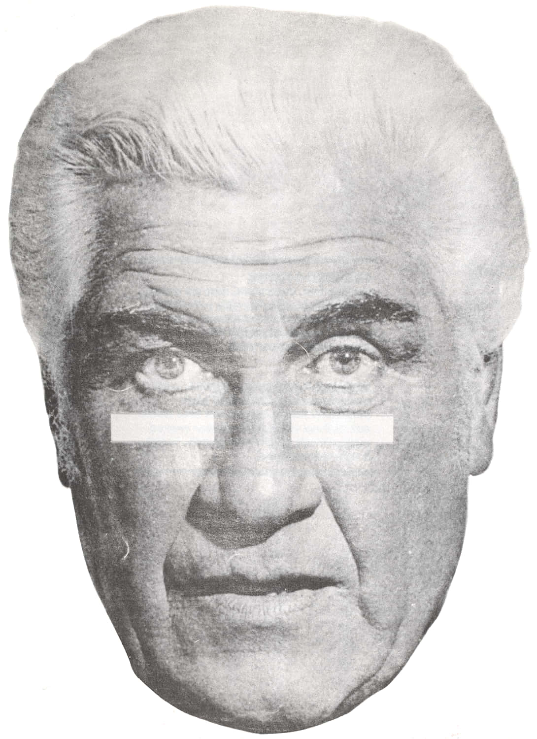Freddie Blassie, black and white, close-up, HD Phone Wallpaper