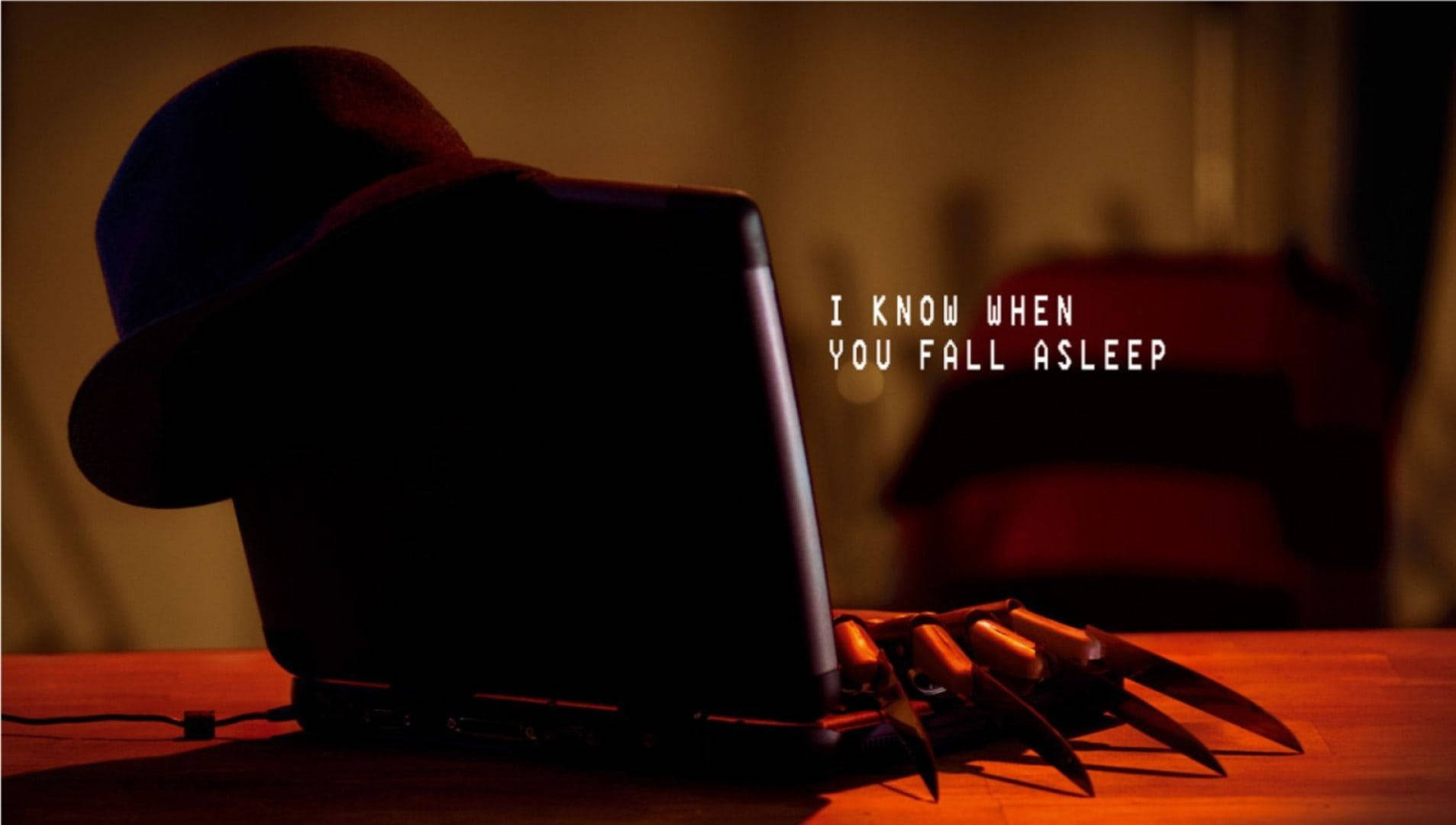 Freddy Krueger, clawed hand, dark blue hat, HD Desktop Wallpaper