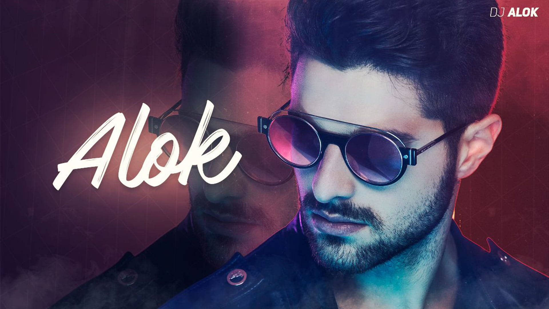 Free Fire Alok, sunglasses, beard, Full HD Desktop Wallpaper