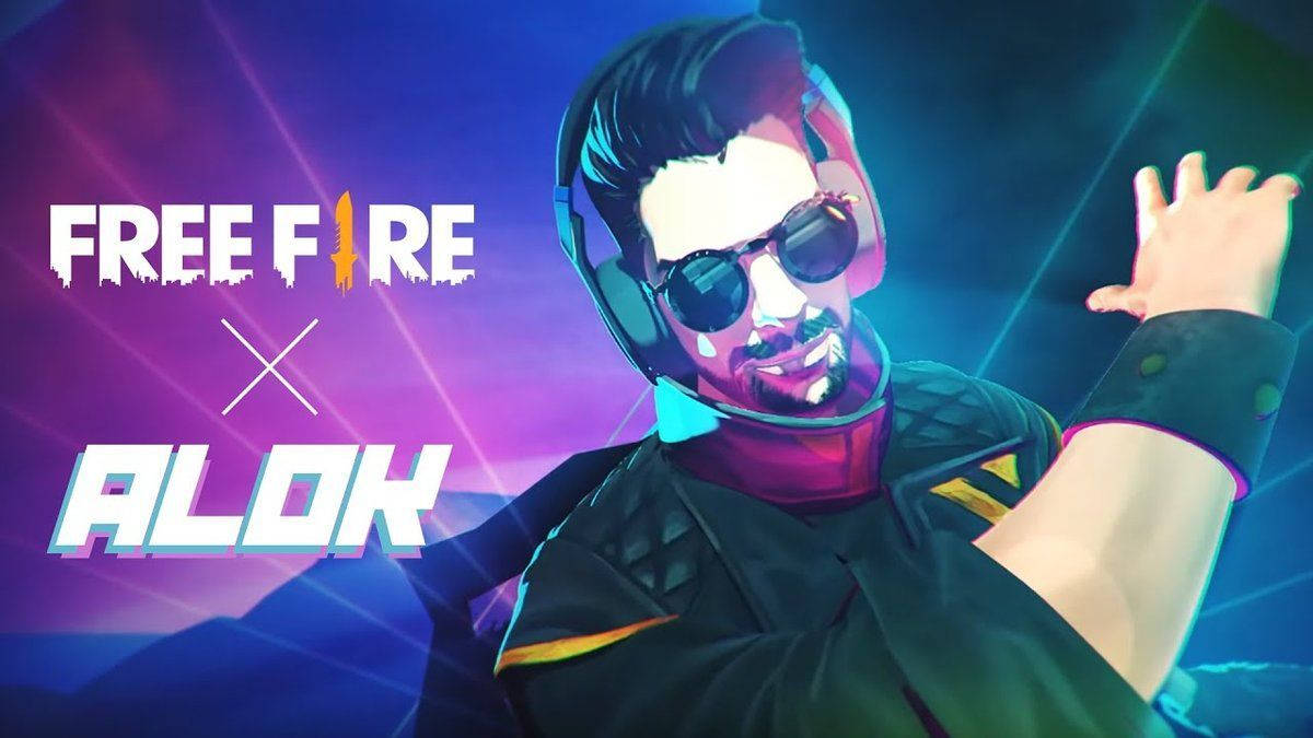 Free Fire, Alok, exclusive skin, SD Desktop Wallpaper