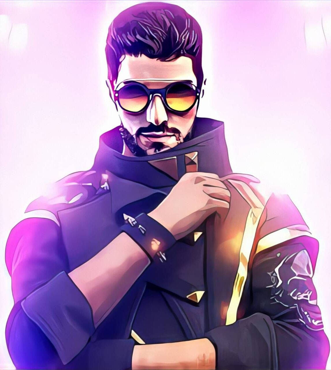 Free Fire Alok, premium game character, sunglasses, HD Phone Wallpaper