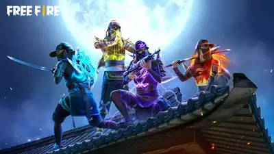 Free Fire, roof, tiled roof, SD Desktop Wallpaper