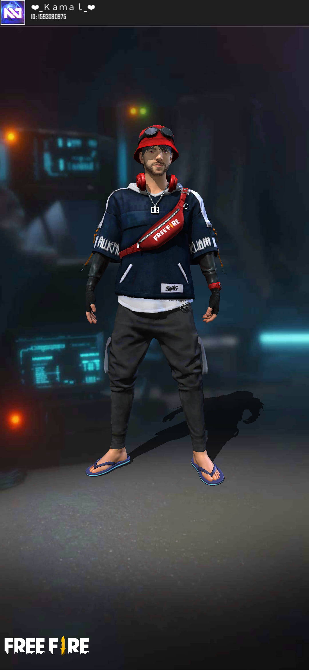 DJ Alok, red bucket hat, blue hoodie, Full HD Phone Wallpaper
