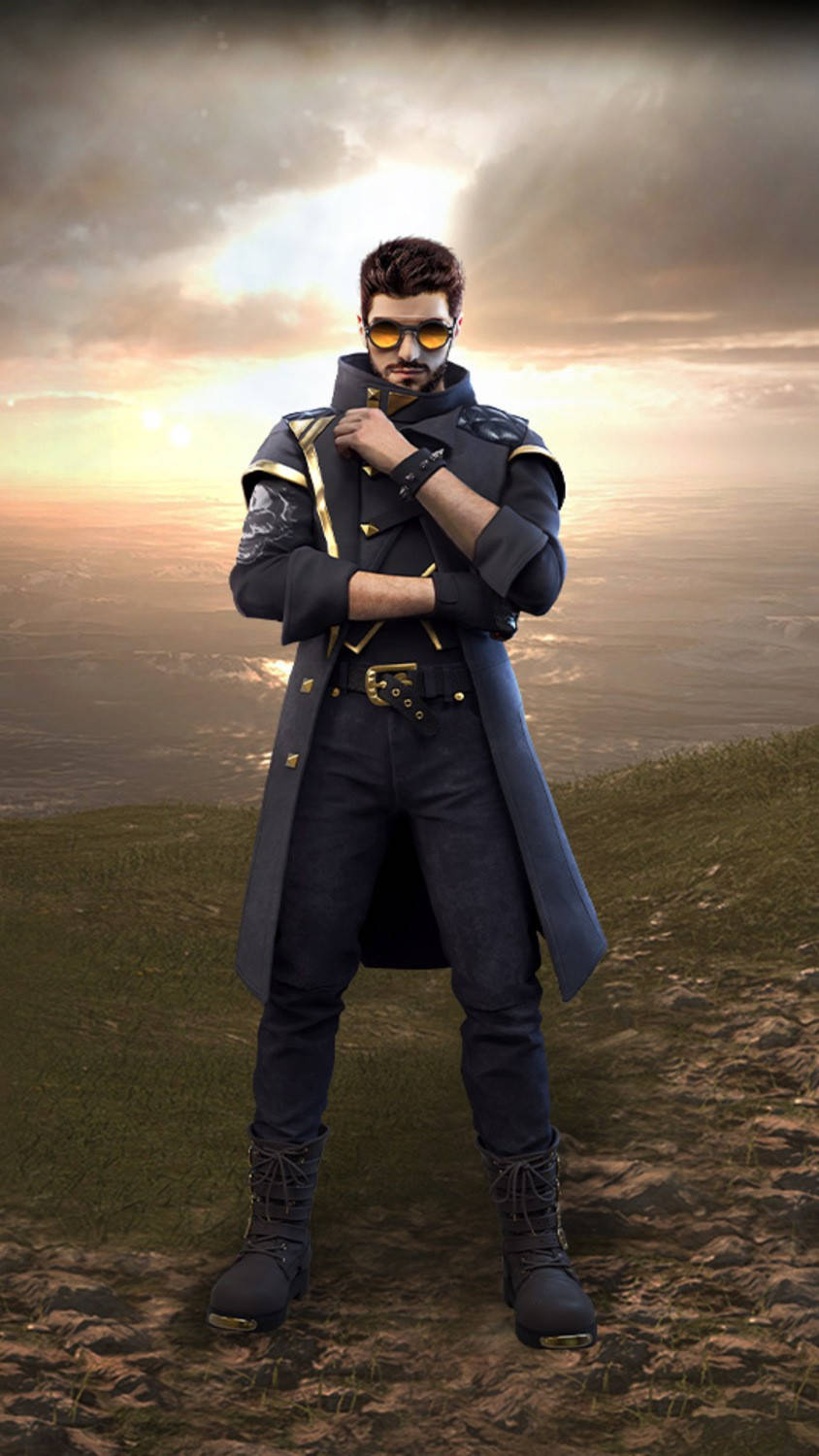 Free Fire, Alok, Battle Royal Character, HD Phone Wallpaper