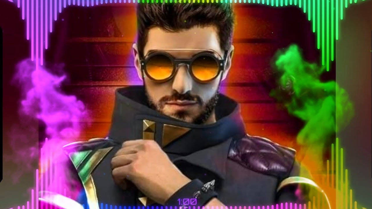 Free Fire, DJ Alok, futuristic sunglasses, HD Desktop Wallpaper